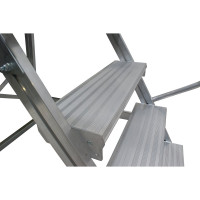 Лестница с площадкой Krause 6 ступеней 820044