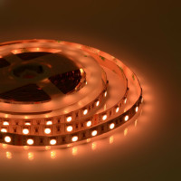 Светодиодная лента Apeyron 24В, 14,4Вт/м, smd5050, 60д/м, IP20, подложка 10мм, 5м, RGB 00-310