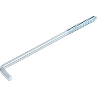 Шуруп с костылём КРЕП-КОМП L-образный 8х160, 40 шт. шгк8160м