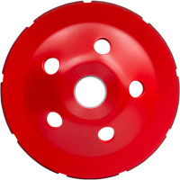 Чашка алмазная шлифовальная однорядная 125х22.2 мм GROSSMEISTER 011113002