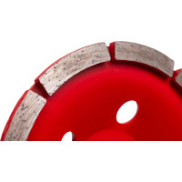 Чашка алмазная шлифовальная однорядная 125х22.2 мм GROSSMEISTER 011113002