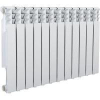 Радиатор Tropic 500x80, алюминиевый, 12 секций 7601.055