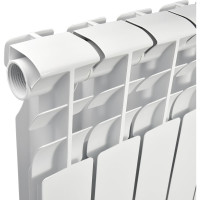 Радиатор Tropic 500x80, алюминиевый, 12 секций 7601.055