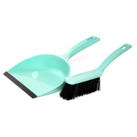 Набор для сухой уборки In'Loran совок+щетка, мятный SO-150TF