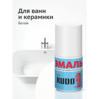 Эмаль для для ванн с кисточкой KUDO KU-7K1301