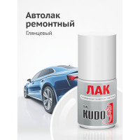 Лак автомобильный ремонтный с кисточкой KUDO KU-70000