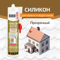 Герметик KUDO для кровли прозрачный 280 мл KSK-140
