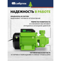 Садовый поверхностный насос СИБРТЕХ СПН450-Ч 97242