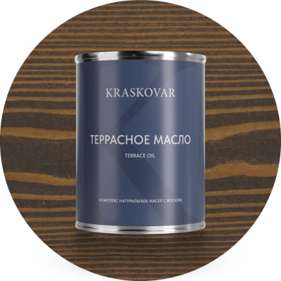 Масло террасное Kraskovar Палисандр 0,75л 1123