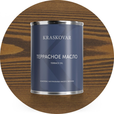 Масло террасное Kraskovar Орех 0,75л 1124