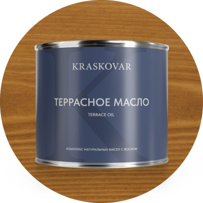 Масло террасное Kraskovar Тик 2,2л 1137