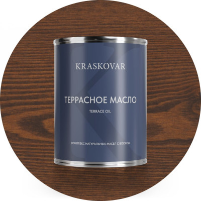 Масло террасное Kraskovar Миндаль 0,75л 1253