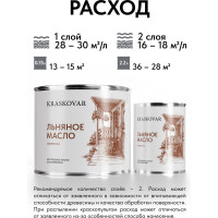 Масло льняное Kraskovar 2,2л 1246