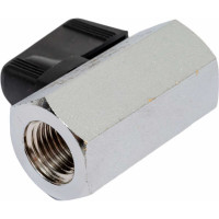 Шаровой кран RUB 1/4 DN8 PN30, ВР-ВР, серия NAPOLI S.35, флажок S35BF0