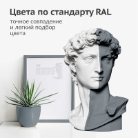 Аэрозольная краска в баллончике KUDO быстросохнущая акриловая универсальная полуматовая SATIN RAL 7001 серая KU-0A7001