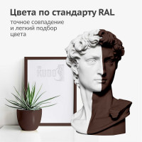 Аэрозольная краска в баллончике KUDO быстросохнущая акриловая универсальная полуматовая SATIN RAL 8017 коричнево-шоколадная KU-0A8017