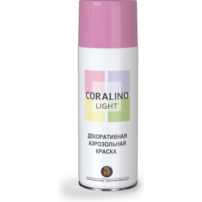 Декоративная аэрозольная краска CORALINO LIGHT Пыльная роза CL1004