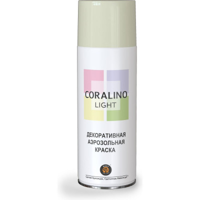 Декоративная аэрозольная краска CORALINO LIGHT Кремовый CL1005