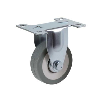 Неповоротное колесо Brante 50 мм серая резина 33050F FMT50 104400