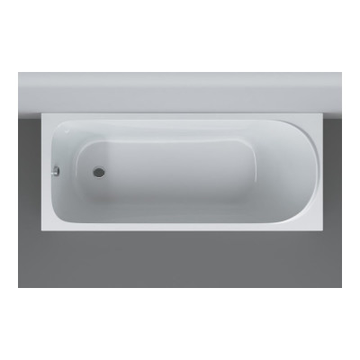 Акриловая ванна AM.PM Sense 150х70 см, с каркасом, со сливом-переливом W75A-150-070W-KL