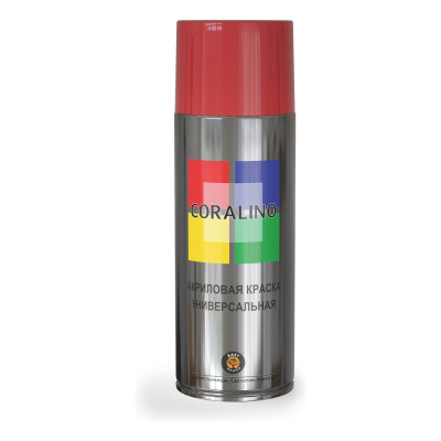 Аэрозольная краска CORALINO RAL3020 Светофорно-Красный С13020