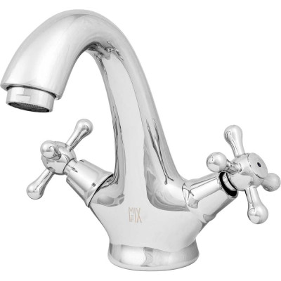 Смеситель для умывальника Mix&Fix Соффрон двуручный тов-114493