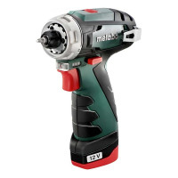 Аккумуляторная дрель-шуруповерт Metabo PowerMaxx BS 12 В, 2х2.0 600984000