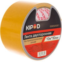 Двухсторонняя лента KIPOD на полипропиленовой основе 50мм х 10м 006505001