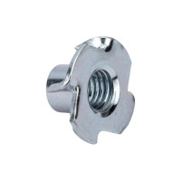 Крыльчатая гайка КРЕП-КОМП врезная DIN1624 м10х13 15шт гкв10мф