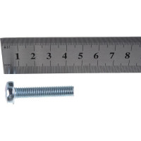 Винт КРЕП-КОМП полуцилиндрическая головка, цинк DIN7985 8х40 10шт вц840мф