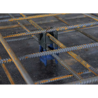 Фиксатор горизонтальный Стойка многоуровневая 35/45, для арматуры 4-25 мм 250 шт Технопласт 200017