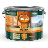 Влагостойкая защитная лазурь для древесины PINOTEX ULTRA NW (орех; 9 л) 5803406