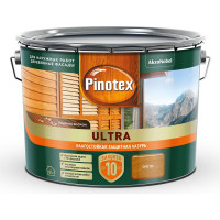 Влагостойкая защитная лазурь для древесины PINOTEX ULTRA NW (орегон; 9 л) 5803413