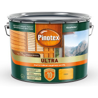 Влагостойкая защитная лазурь для древесины PINOTEX ULTRA NW (сосна; 9 л) 5803335