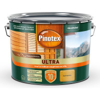 Влагостойкая защитная лазурь для древесины PINOTEX ULTRA NW (калужница; 9 л) 5803412