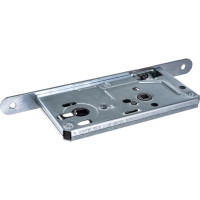 Корпус замка DOORLOCK DL402/55 PZ72 MCR матовый хром, реверсивный, II класс 75311