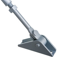 Доводчик DOORLOCK DL77N size 4/5 серебристый, крепежные размеры 162-168мм х 19мм 75540