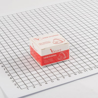 Дверной упор DOORLOCK V SPHERE MCR серия Variant, матовый хром, сферический, серая резина 79079