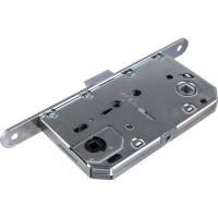 Корпус замка DOORLOCK DL432/50 WC96 MCR матовый хром, реверсивный, пластиковая защелка 75323