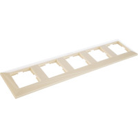 Рамка Panasonic Arkedia 54736 5м горизонтальная крем WMTF0805-2BG