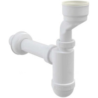 Сифон для писсуара Alcadrain бутылочный, 1 1/4"x40 мм, с прямой трубкой 40 мм A45A 00023905