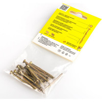 Конструкционный шуруп ЕВРОПАРТНЕР для дерева с фрезой потай ж/п Torx 10, 3.0х40 20шт T2 0626 1