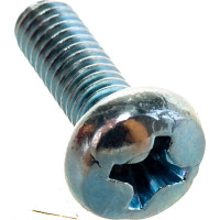 Винт КРЕП-КОМП полуцилиндрическая головка, цинк DIN7985 4х12 90шт вц412мф