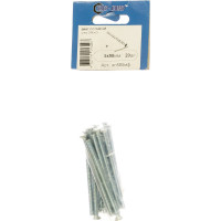 Потайной винт КРЕП-КОМП цинк DIN965 5х80 20шт вп580мф