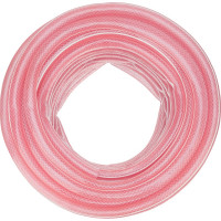 Эластичный шланг PALISAD 3/4", 50 м, прозрачный, розовый 67676