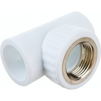 Комбинированный тройник VALFEX PP-R белый, 32х1 дюйма ВР 10127032 127-0520