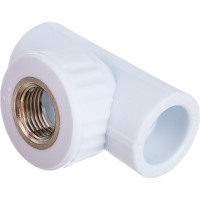 Комбинированный тройник VALFEX PP-R белый, 25х1/2 дюйма ВР 10127125 127-0517