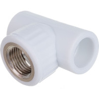 Комбинированный тройник VALFEX PP-R белый, 20х1/2 дюйма ВР 10127020 127-0515
