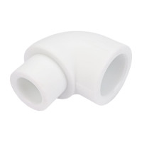 Угольник VALFEX PP-R белый, 25х90°, вн/нр пайка 10110025 127-0601