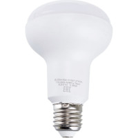 Лампа светодиодная General Lighting Systems GLDEN-R80-10-230-E27-2700, 10Вт, 835Лм, 230В, цоколь Е27, колба R80 (рефлектор), 2700К - теплый белый свет 628400